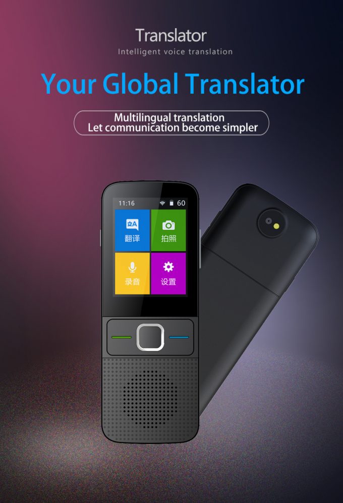 Inteligente Traductor Simultáneo Para 137 Idiomas Tiempo Real KinE-Store